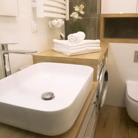 アパート Luxus Rodzinny Z Sauna I Silownia グダニスク